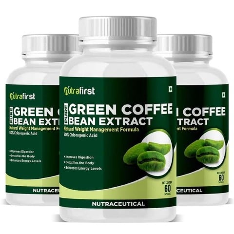 1 - NutraFirst Pure Green Coffee Bean Extract,  180 capsules 