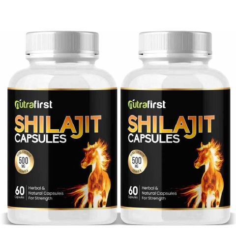 1 - NutraFirst Shilajit (500 mg),  120 capsules 