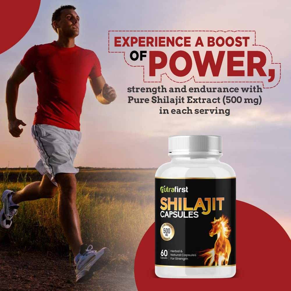 6 - NutraFirst Shilajit (500 mg),  120 capsules 