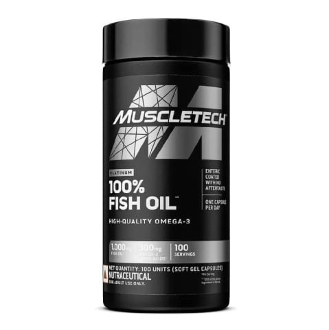 1 - MuscleTech Platinum100% Fish Oil,  100 softgels 