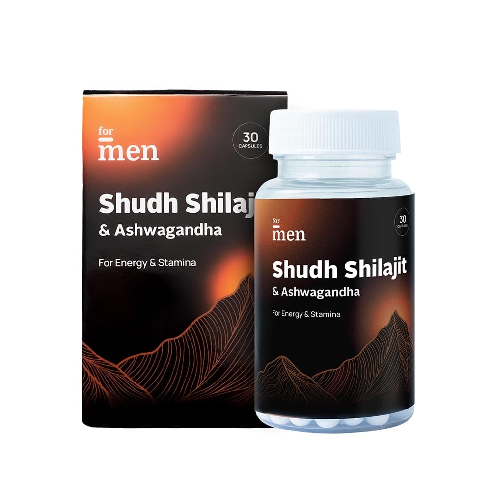 1 - ForMen Shudh Shilajit & Ashwagandha,  30 capsules 