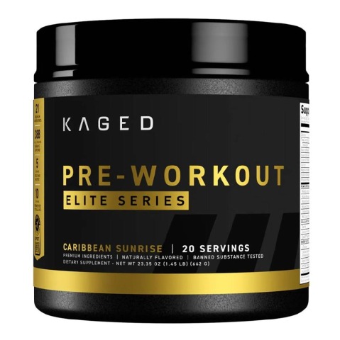 1 - Kaged Muscle Elite Series Pre-Workout,  1.45 lb  Caribbean Sunrise 