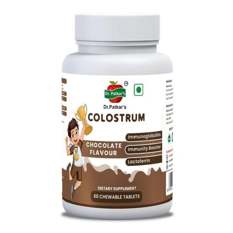 1 - Dr. Patkar's Colostrum Chocolate,  60 chewable tablet(s) 