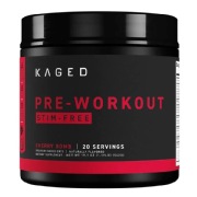 Kaged Muscle Pre-Workout Stim-Free- 1.19 lb Cherry Bomb