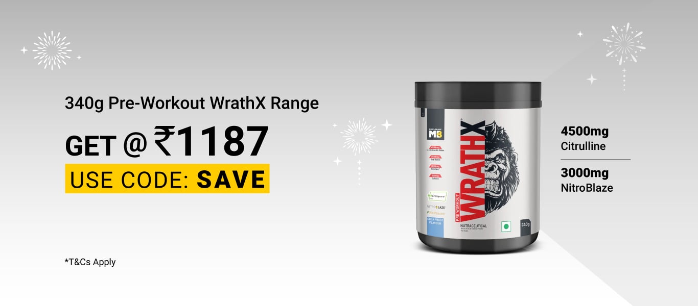 340g Pre Workout WrathX Range @ 1187 using SAVE