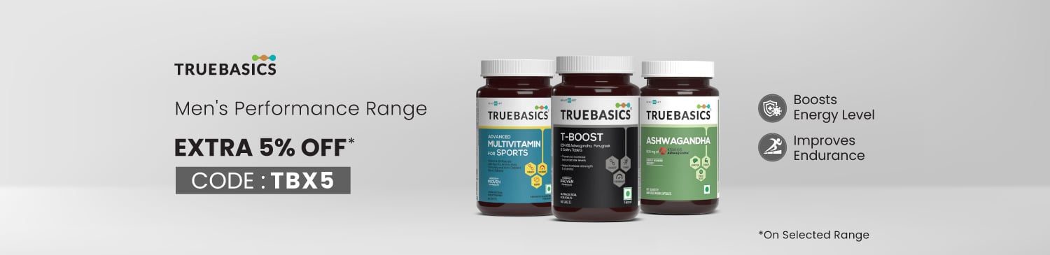 TrueBasics Men's Performance Range | Extra 5% | TBX5