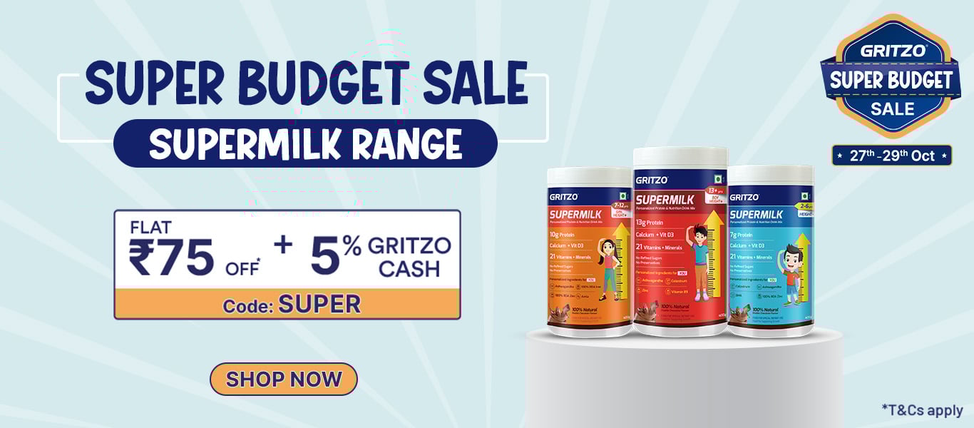 Supermilk Range - Flat Rs. 75 Off