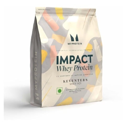 1 - Myprotein Impact Whey Protein,  5.5 lb  Keventers Butterscotch 