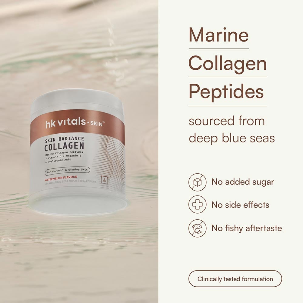 10 - HealthKart HK Vitals Skin Radiance Collagen,  200 g  Watermelon