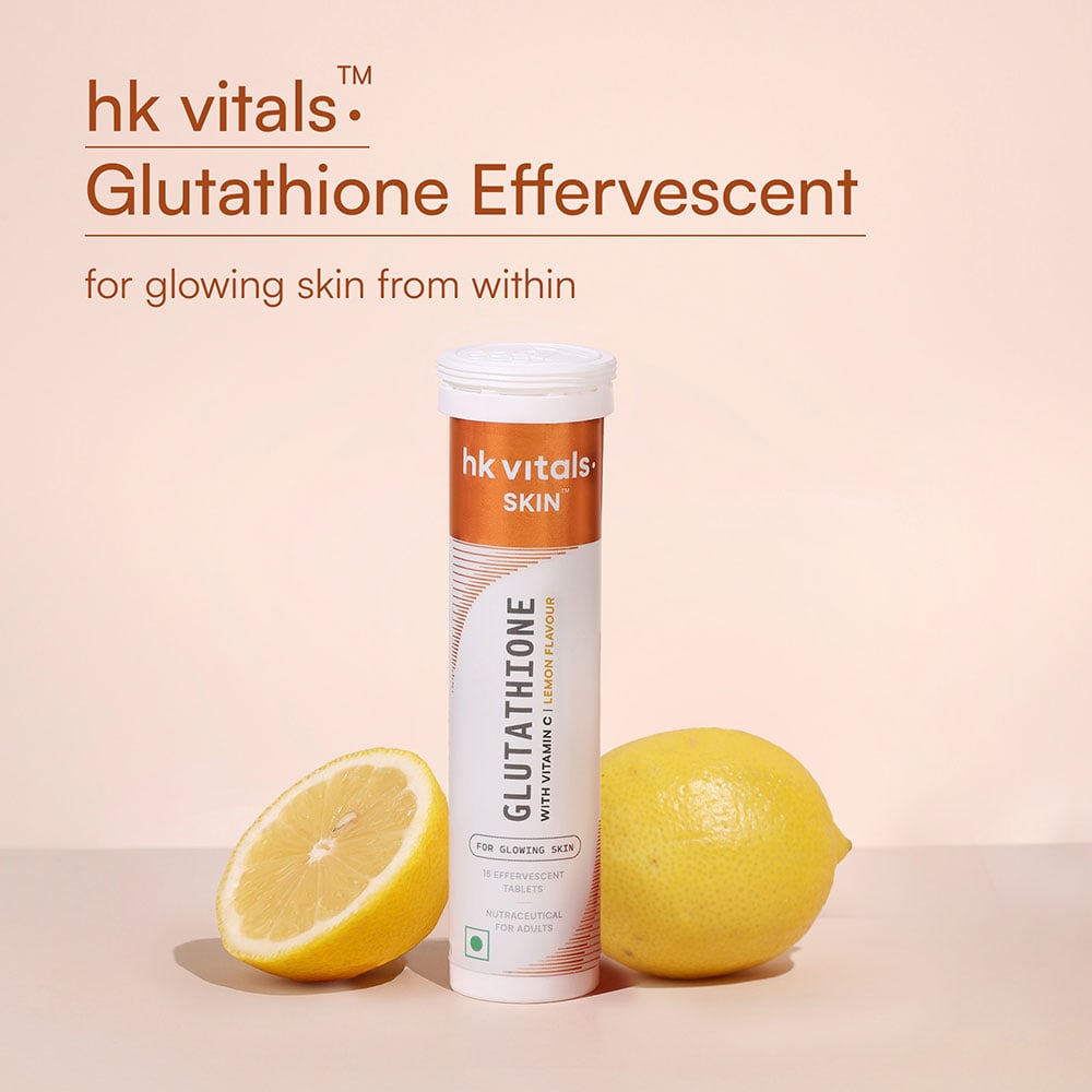 2 - HealthKart HK Vitals Glutathione Effervescent,  Lemon  15 tablet(s)