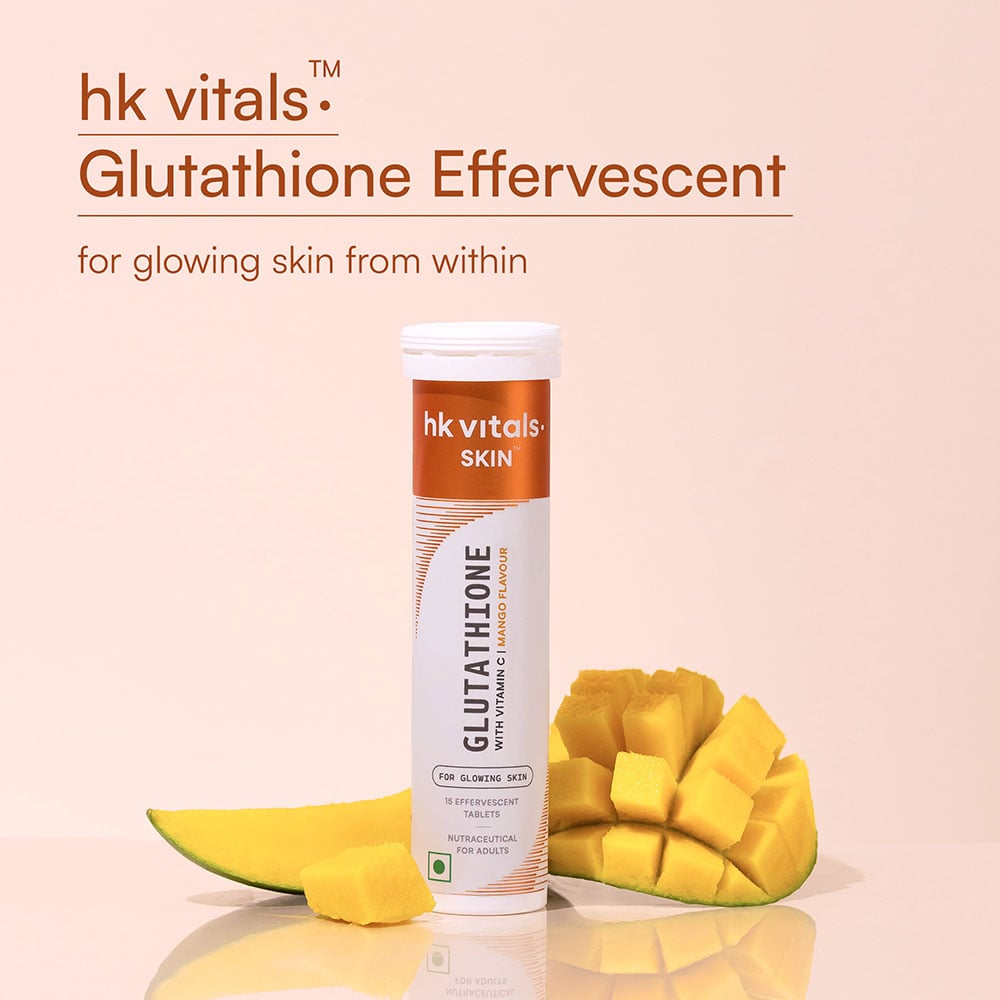 1 - HK Vitals Glutathione Effervescent with Vitamin C, Mango 30 tablet(s)