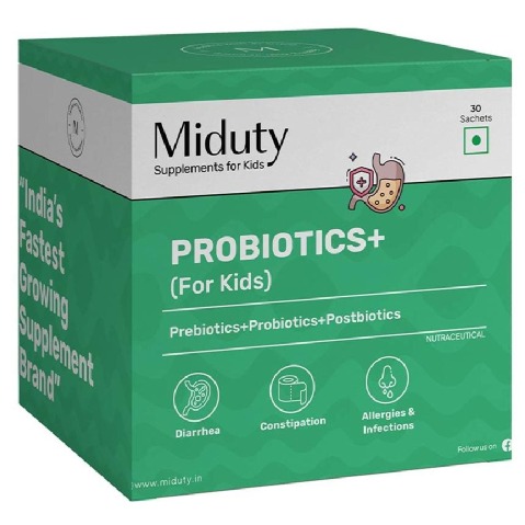 1 - Miduty Probiotics+ (For Kids),  30 sachets/pack  Unflavoured 