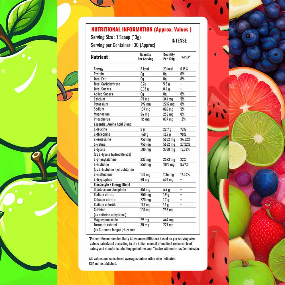 3 - Muscle Garage EAA Goat Energy,  Fruit Punch  0.88 lb  30 Servings 