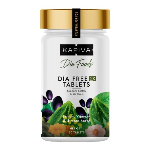 1 - Kapiva Dia Free 2X,  30 tablet(s) 