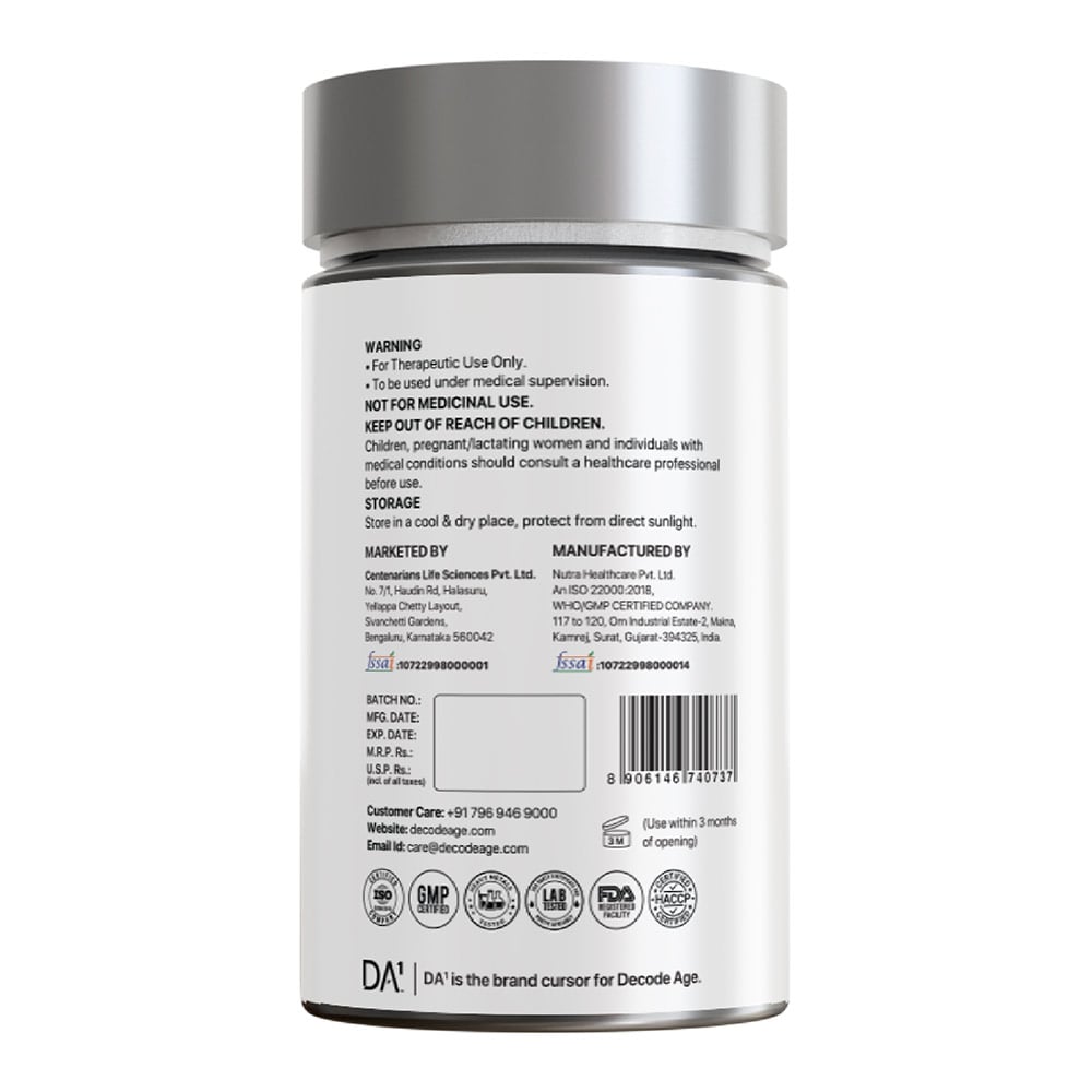 10 - Decode Age Dake Vitashine Vitamin D3, K2 (MK7), A & E,  30 veggie capsule(s)  Unflavoured - 5000 IU 