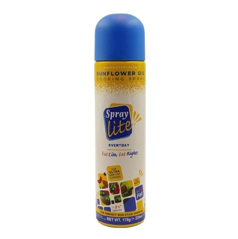 1 - Spray lite Cooking Spray Sunflower Oil,  175 g 