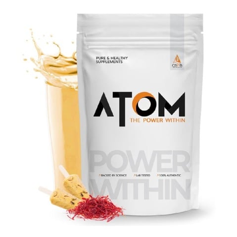 1 - AS-IT-IS Nutrition ATOM Nitro Whey with Creatine,  2.2 lb  Kesar Kulfi 