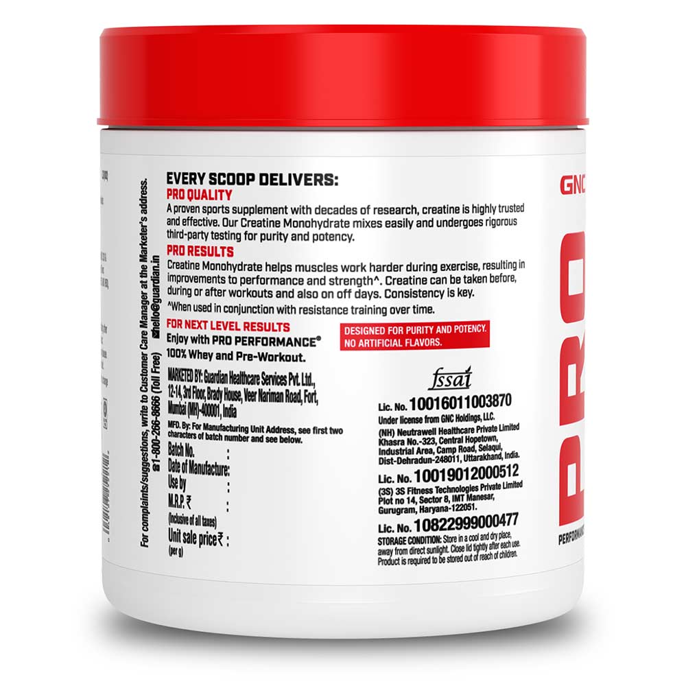 10 - GNC Pro Performance Pure Micronized Creatine Monohydrate,  Cola  0.22 lb 