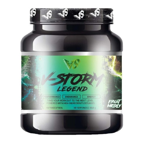 1 - V-SHAPE SUPPS V-Storm Legend Pre-Workout, 0.79 g Fruit Medly