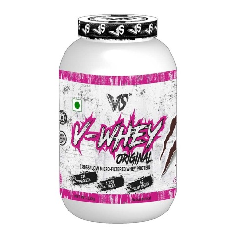 1 - V-SHAPE SUPPS V-Whey Original Micro Filtered Whey Protein,  3.97 lb  Coffee 