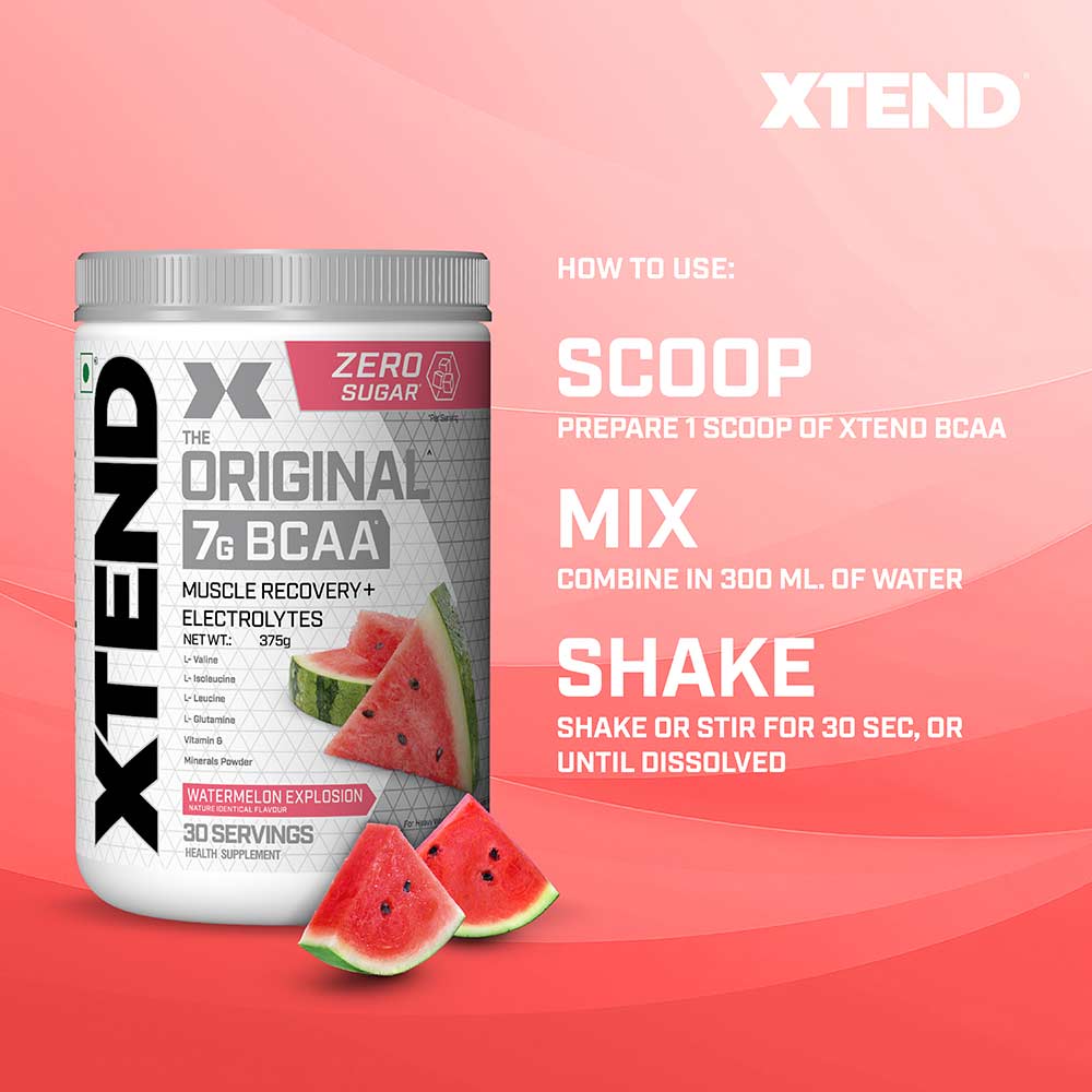 5 - Scivation Original BCAA,  0.83 lb  30 Servings  Watermelon Explosion 