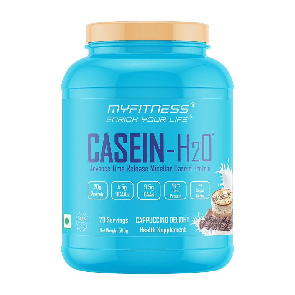1 - Myfitness Casein-H2O,  1.1 lb  Cappuccino Delight 