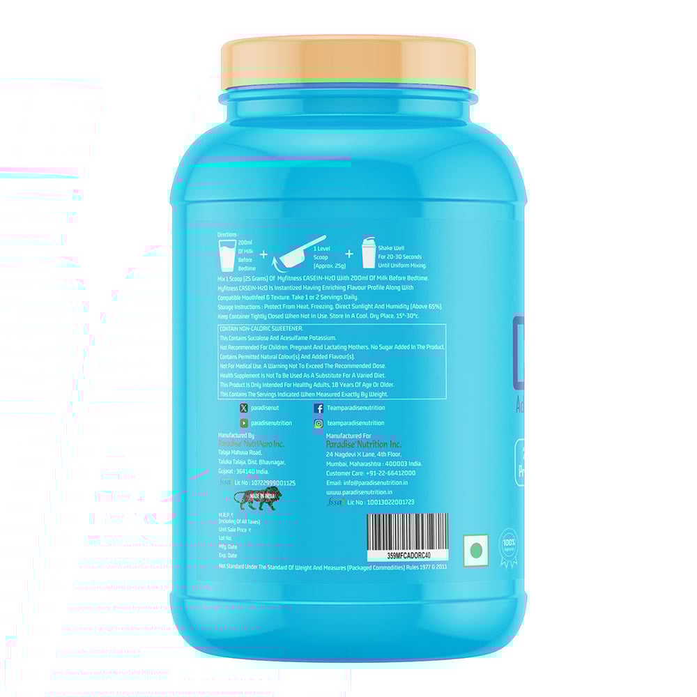 2 - Myfitness Casein-H2O,  2.2 lb  Double Rich Chocolate 