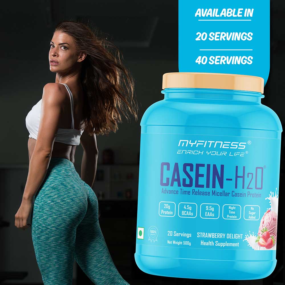 6 - Myfitness Casein-H2O,  2.2 lb  Cappuccino Delight 