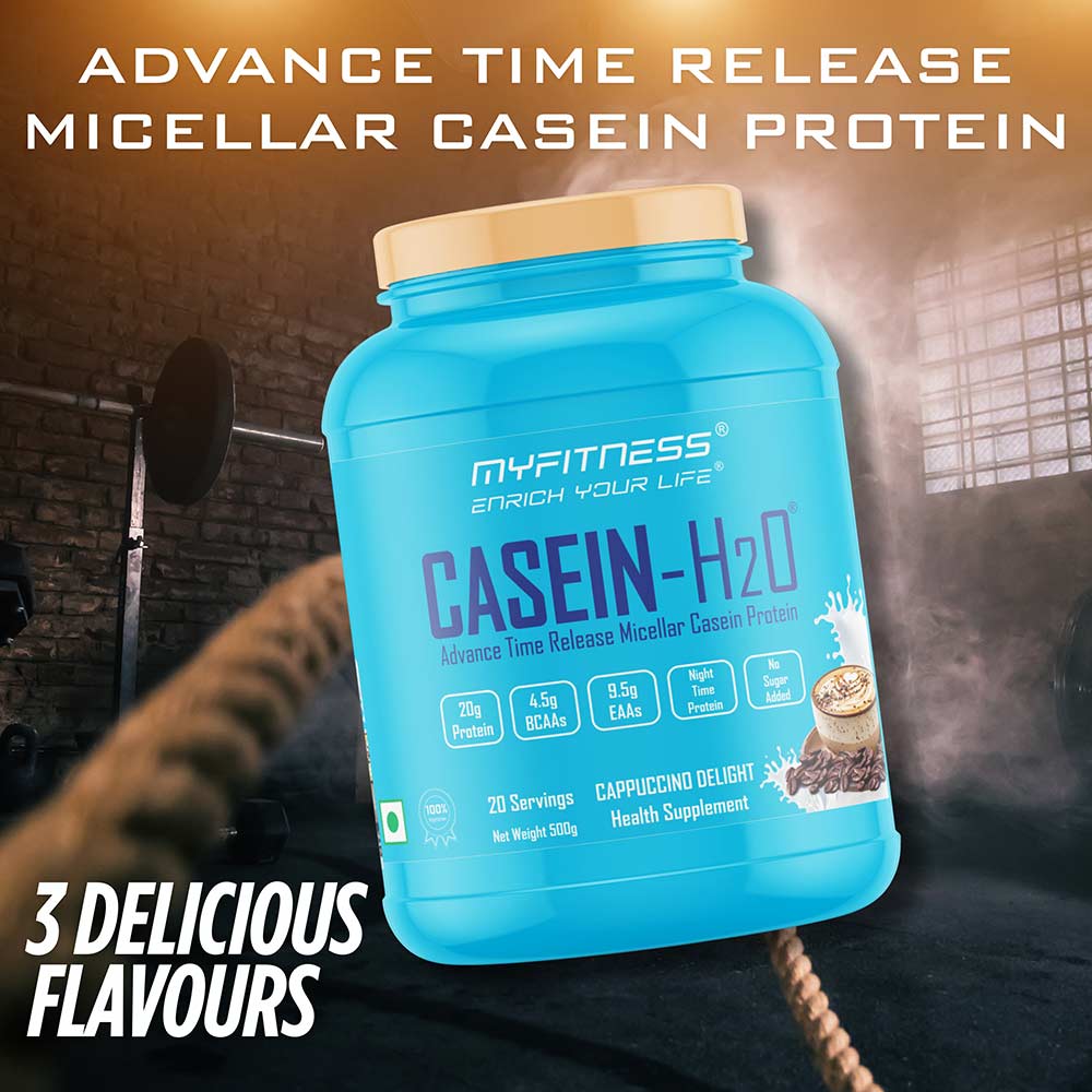 7 - Myfitness Casein-H2O,  1.1 lb  Strawberry Delight 