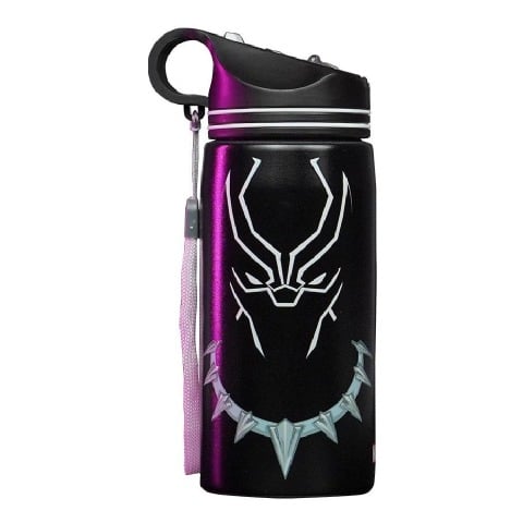 1 - Gritzo Black Panther Sipper,  Black  500 ml 