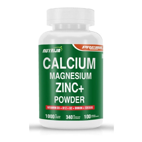 1 - NutriJa Calcium Magnesium Zinc+ Powder,  100 g  Unflavoured 