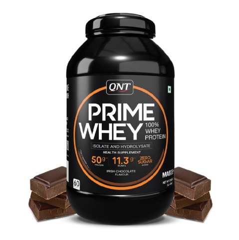 1 - QNT Prime Whey,  4.4 lb  Irish Chocolate 