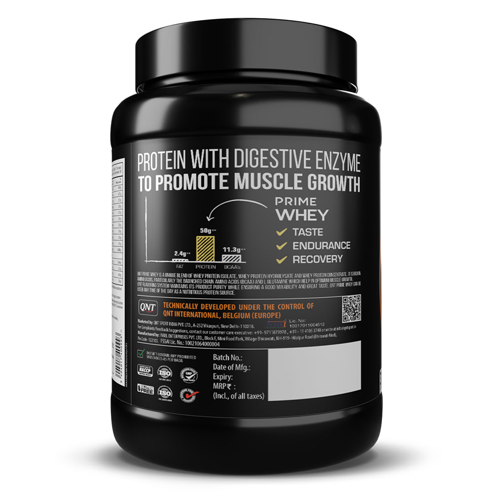 2 - QNT Prime Whey,  2.2 lb  Irish Chocolate 