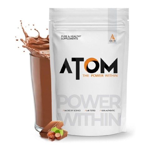 1 - AS-IT-IS Nutrition ATOM 100% Whey Protein Isolate Ultra-Pure,  2.2 lb  Choco Hazel Fusion 