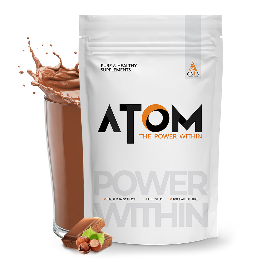 1 - AS-IT-IS Nutrition ATOM 100% Whey Protein Isolate Ultra-Pure,  2.2 lb  Choco Hazel Fusion 