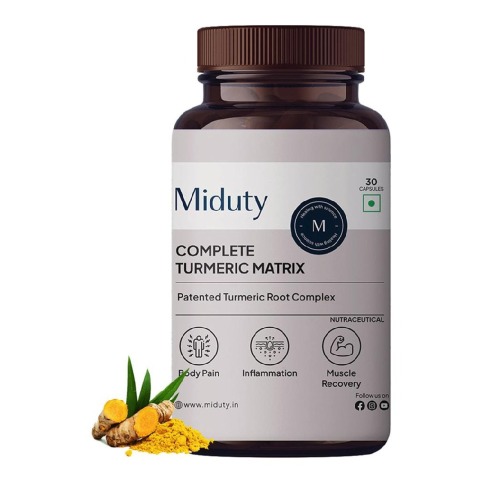 2 - Miduty Complete Turmeric Matrix,  30 capsules 