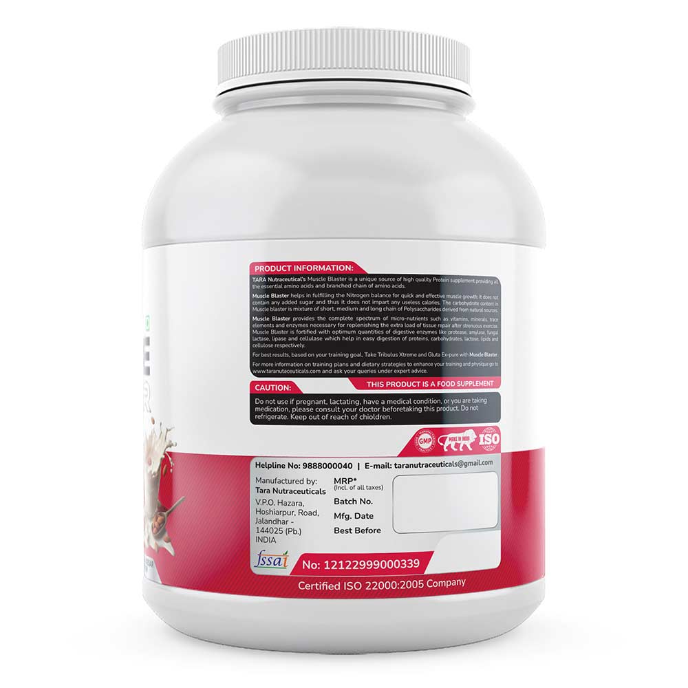 3 - Tara Nutraceuticals Muscle Blaster,  6.6 lb  Badam Kesar 