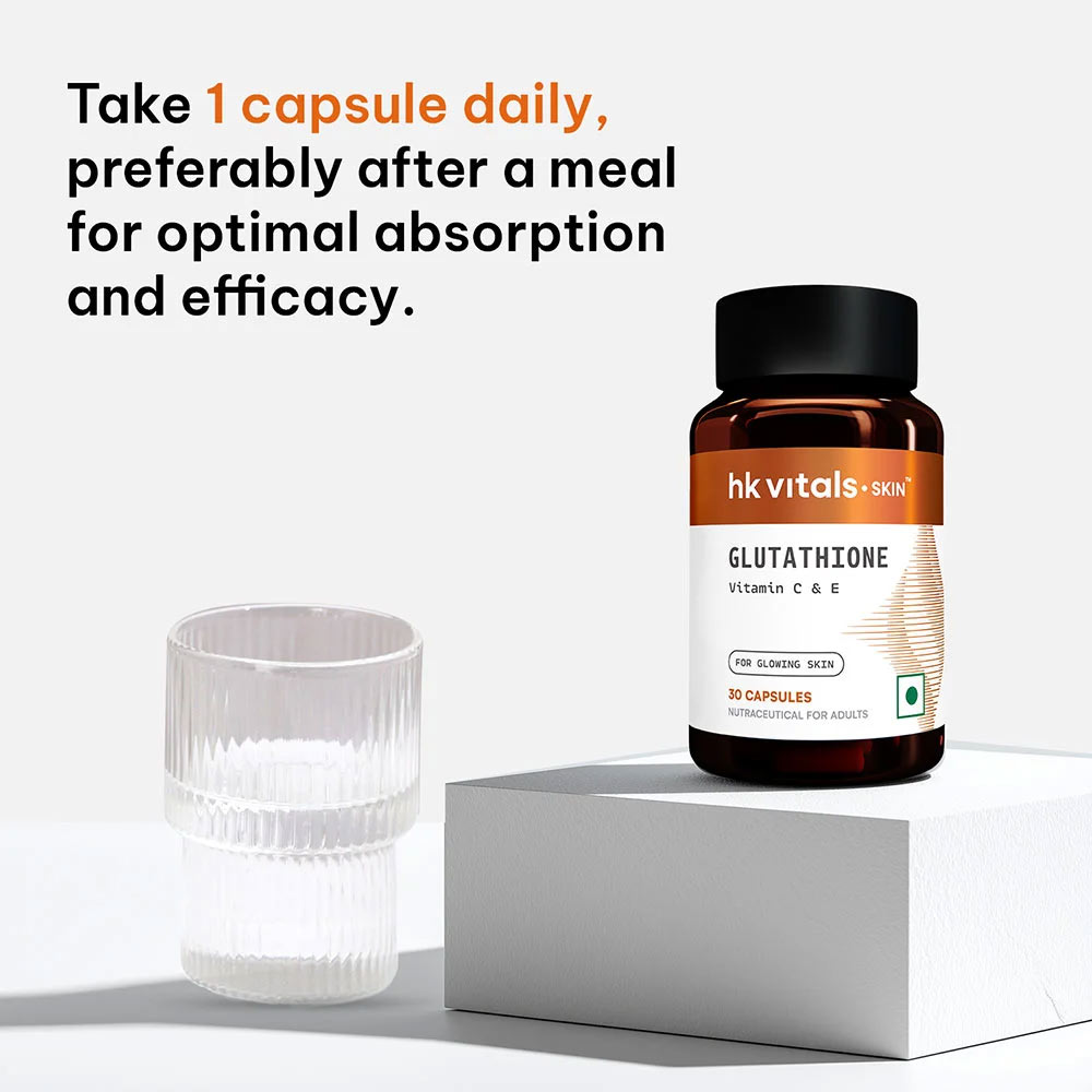 HK Vitals Glutathione 30 Caps - Pack Of 2