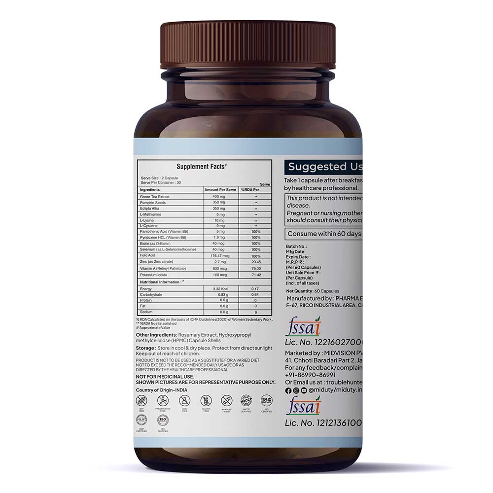 2 - Miduty Thick & Grow,  60 capsules 