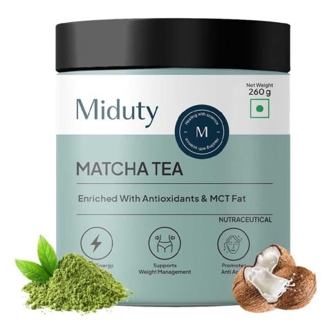 1 - Miduty Matcha Tea,  260 g  Vanilla-Cardamom 