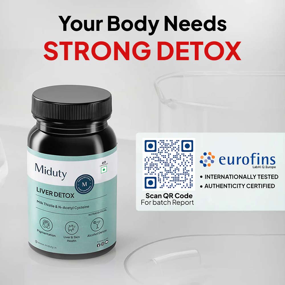 12 - Miduty Liver Detox,  60 capsules 