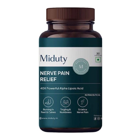 1 - Miduty Nerve Pain Relief,  30 capsules 