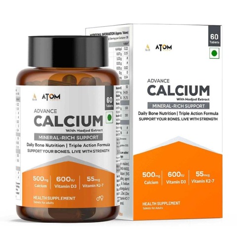 1 - AS-IT-IS Nutrition ATOM Advance Calcium with Hadjod Extract,  60 tablet(s)  Unflavoured 