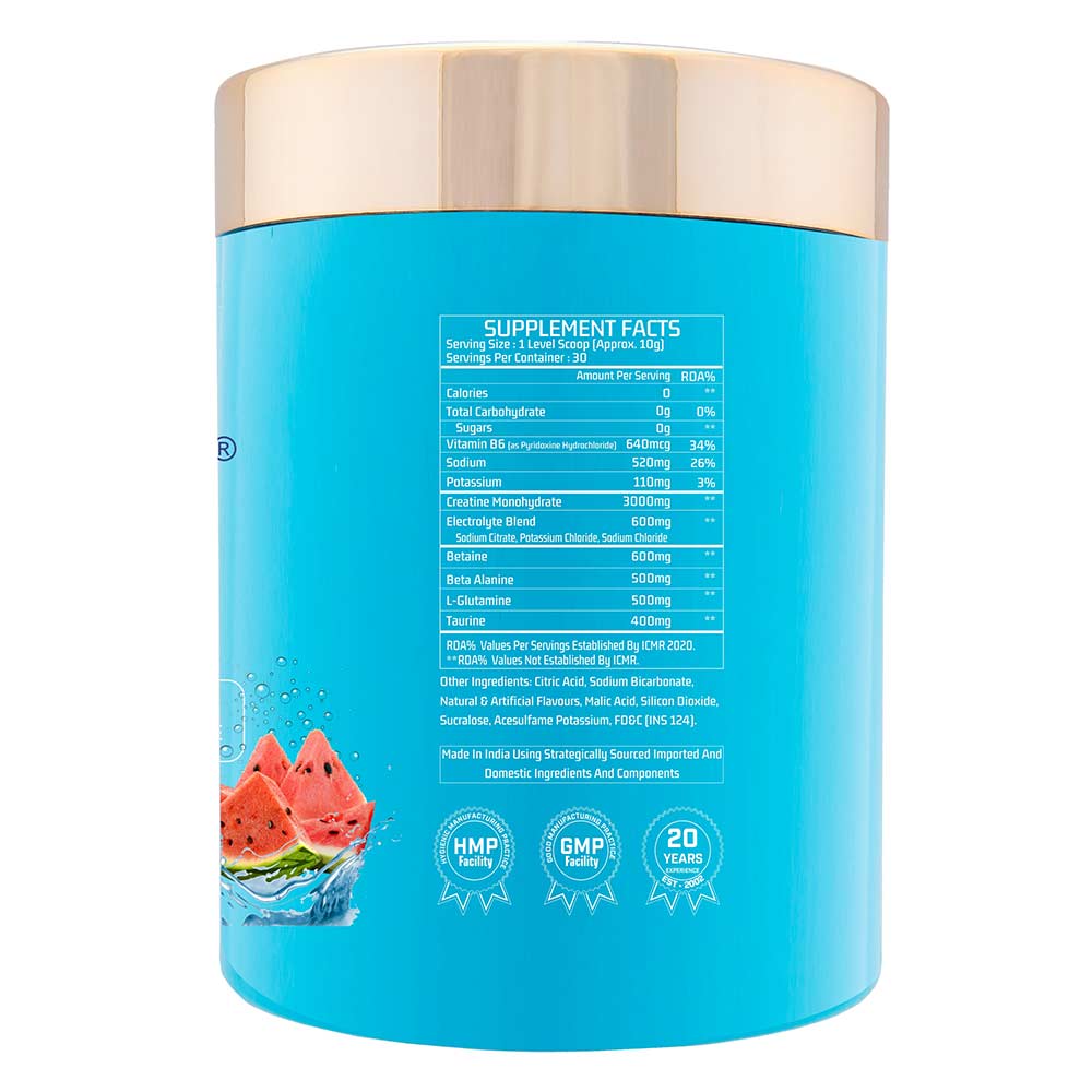 2 - Myfitness CREA-H2O,  Fizzy Watermelon  0.66 lb 