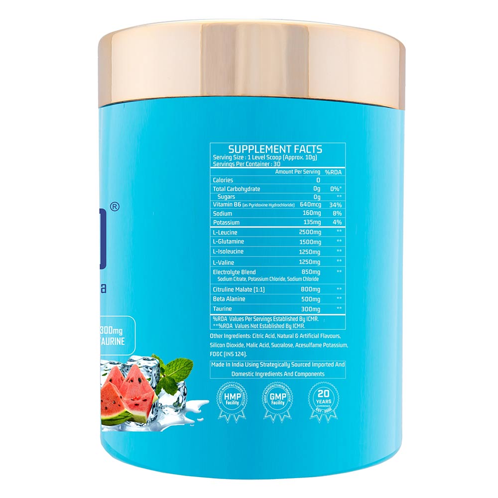 2 - Myfitness iBCAA-H2O,  0.66 lb  30 Servings  Icy Watermelon 