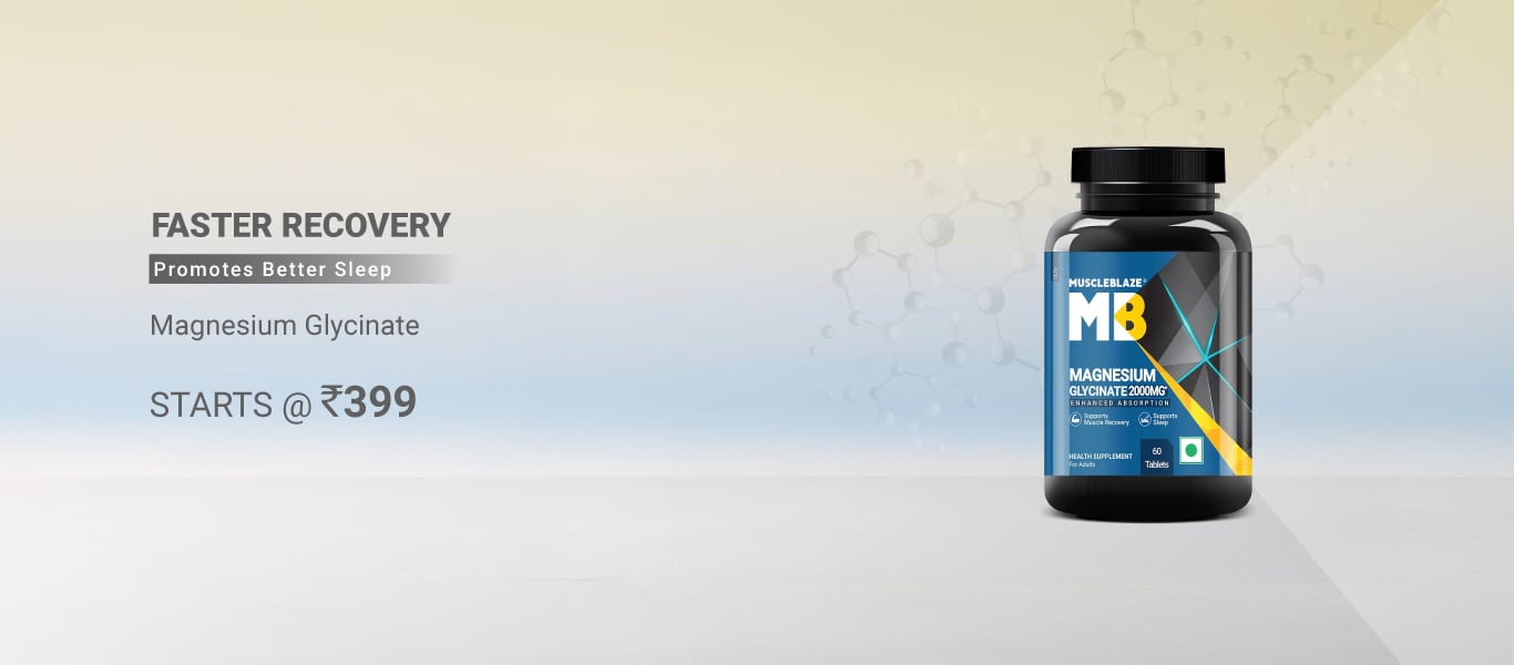 Magnesium Glycinate Range - Starts @ 399