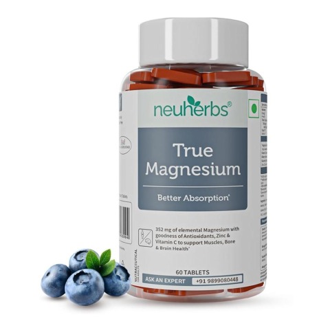 1 - Neuherbs True Magnesium,  Unflavoured  60 tablet(s) 
