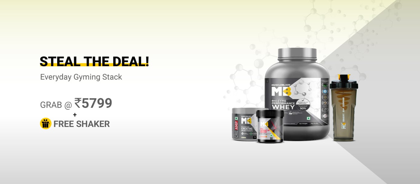 Everyday Gyming Stack @ 5799 + Free Shaker