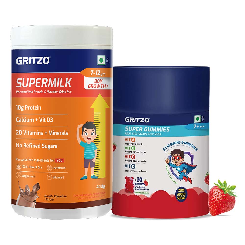 Gritzo Growth Kit for 7 to 12 Yrs Boy
