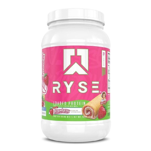 1 - Ryse Loaded Protein, 2 lb Strawberry Shortcake Rolls